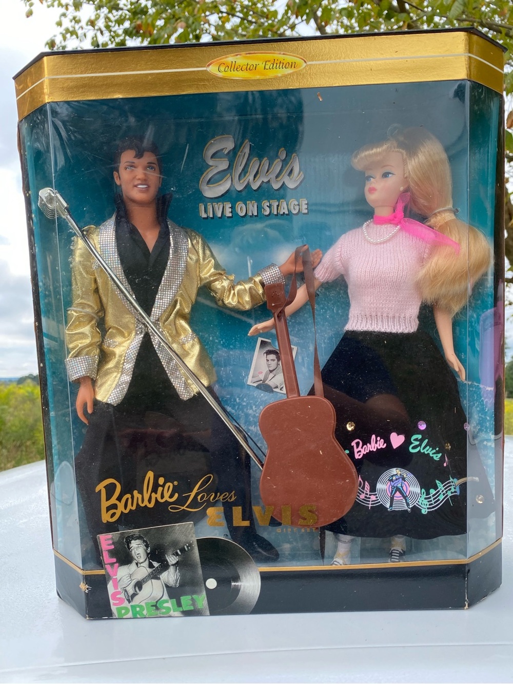 Barbie Elvis collectible in box